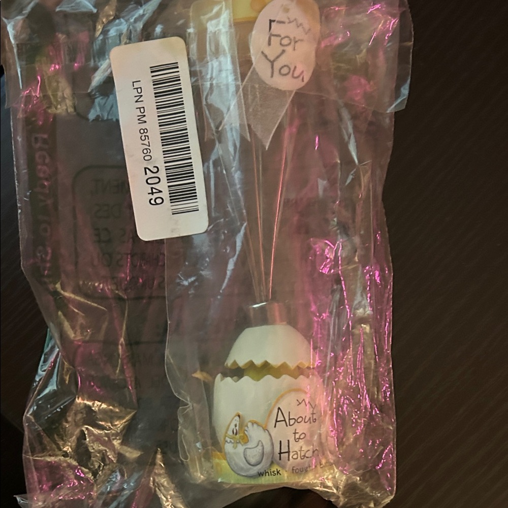 About to Hatch Egg Whisk, New Sealed in packaging